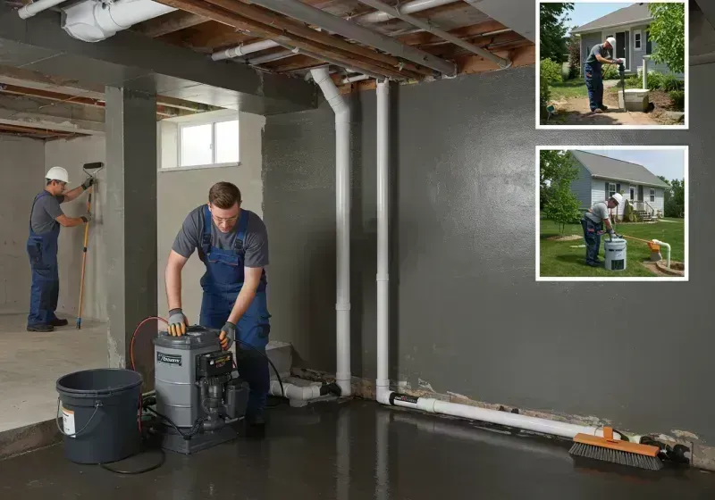 Basement Waterproofing and Flood Prevention process in Marionville, MO